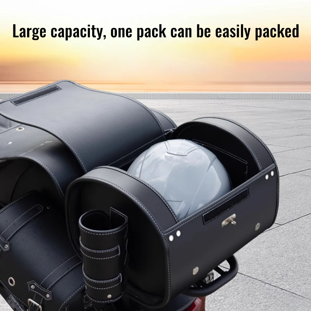 Motorcycle Waterproof Tail Bag Travel Outdoor Scratch-Resistant Motorcycle Tool Bag Motorbike Luggage Motorcycle Seat Bag