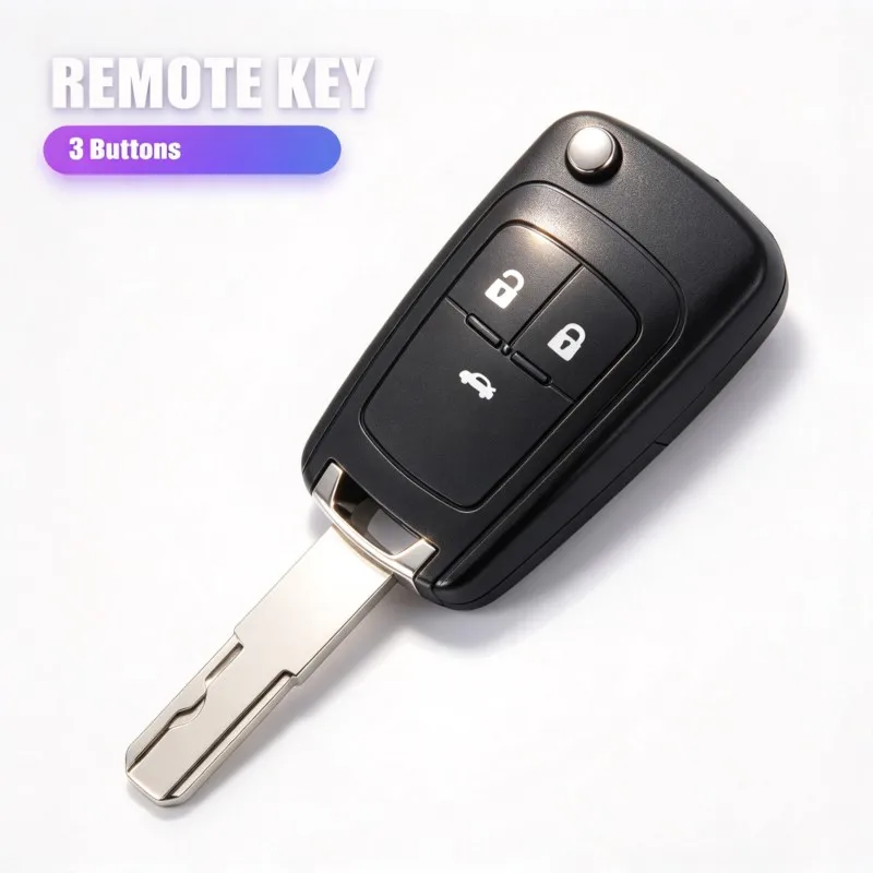 Car Remote Key DIY For OPEL VAUXHALL Astra J Corsa E Insignia Zafira C 2009-2016 315/433MHz ID46 Chip 2/3/4/5 Buttons Key