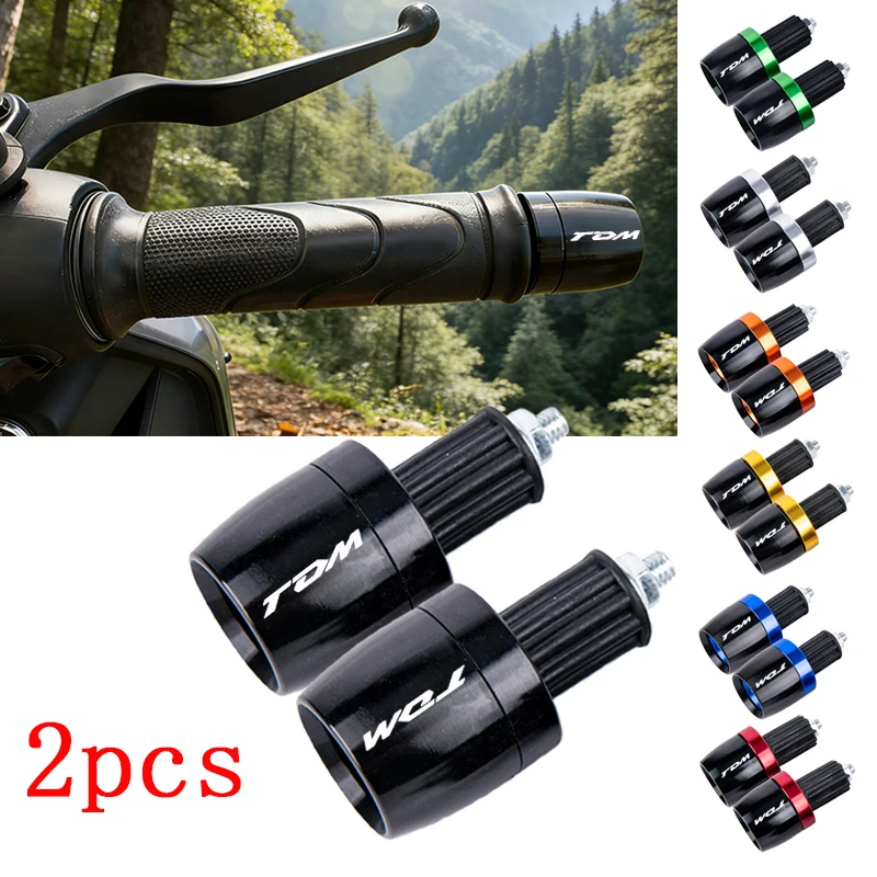 

Все года мотоциклетные ручки для руля 7/8 "22 мм, заглушки для YAMAHA TDM 850 TDM850 TDM 900 TDM900, аксессуары