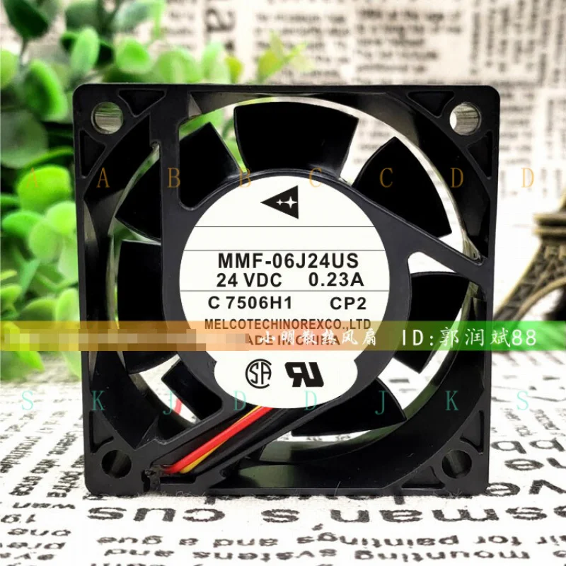 

Вентилятор охлаждения инвертора Mitsubishi MMF-06J24US CP2 6025 DC24V 0.10A, 3-проводной, 1 шт.