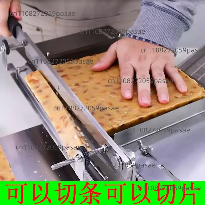 Stainless Steel Candy Cutter: Nougat, Donkey-Hide Gelatin Candy, Peanut Candy, Toffee, Snowflake Candy, and Long Milk Cake view 3