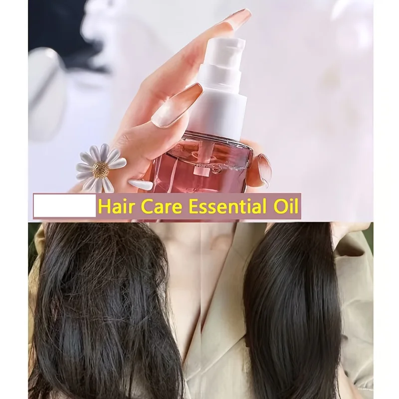 100ml Cold Pressed Castor Oil Hair Care Nourish Scalp Repair Dry Damaged Hair Growth Serum Essential Oil for Women & Men