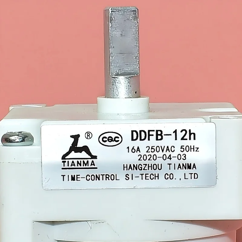 Botão de Temporizador Mecânico DDBF-12h para Panelas de Pressão Elétricas Supor e Midea - Substituição de Mostrador Programável de 12 Horas