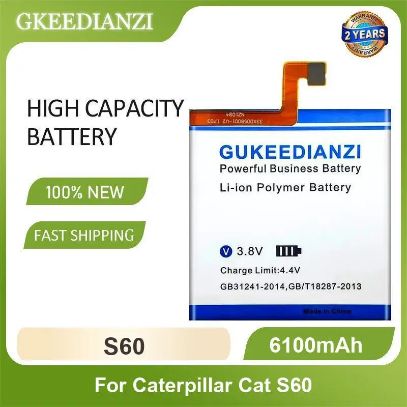 

Battery For Caterpillar Cat S60 S30 S40 S50 S61 S62 Pro S41 S48C 458002-S40 APP00223 APP00262 XQ6602G APP00317 L6880