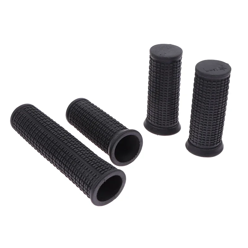 1Pair Bicycle Grips Mountain Handlebars Gloves Non-slip Rubber Grips Long And Short Cycling Equipment Bicycle Turn Handle Grips