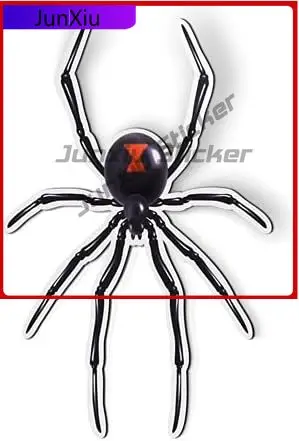 

Black Widow Spider for Aesthetic Car Boat Walls Truck Waterproof Vinyl Decal Sticker Cute Unique Cool Vintage Aesthetic