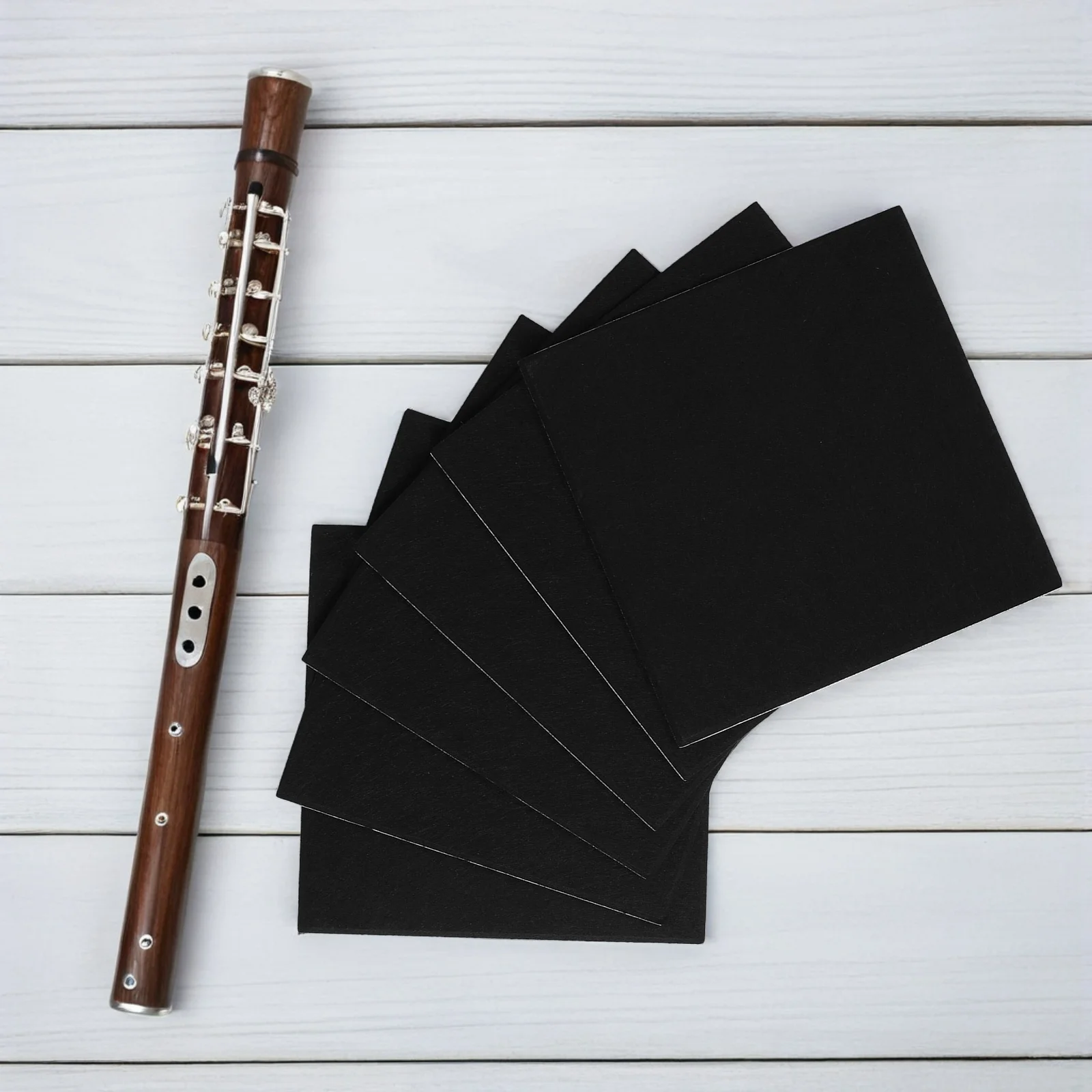 72Pcs Noise Reduction Acoustic Panels Lightweight Polyester Fiber Wall Tiles Self Adhesive Sound Absorbing Boards for Studio