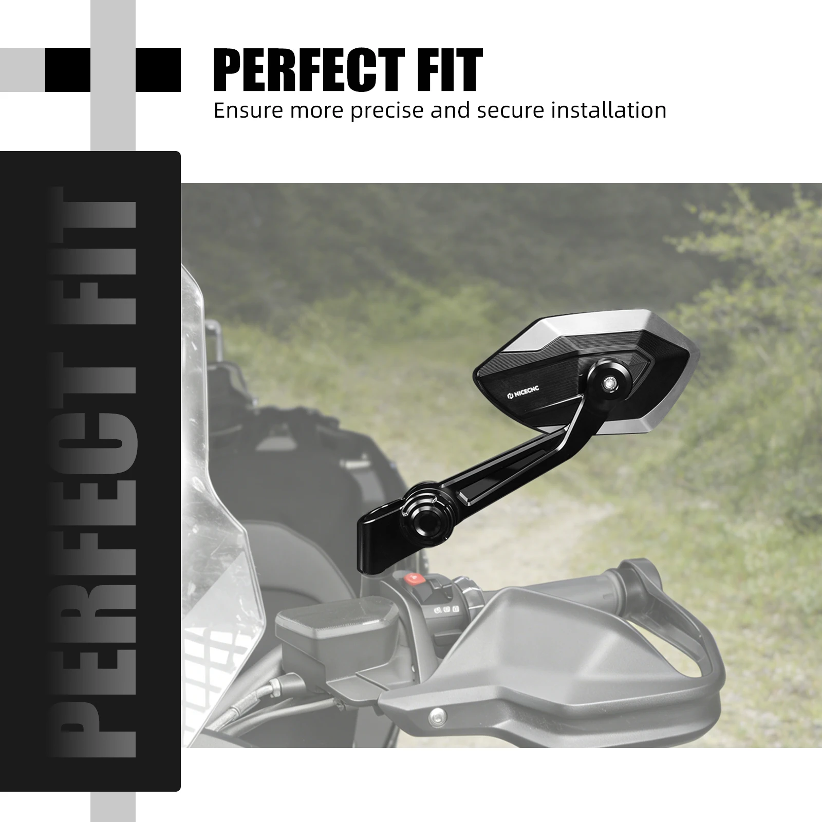 2024-2025 Für BMW GS1300 R1300GS R1300GS Adventure GSA Faltbare Rückspiegel R1200GS ADV 2013-2018 R1250GS ADV 2018-2025 – Detail 8