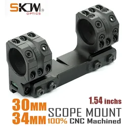 Scope Rings 1.54 inch for 1913 Picatinny Rails, AR15, M4 one Piece Scope 30mm 34mm Mount Rings,