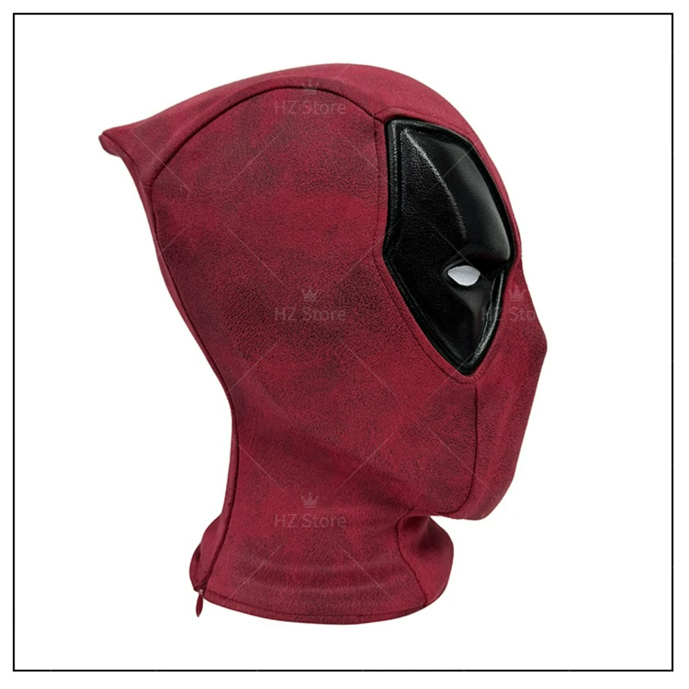 Marvel Deadpool Mask Wade Wilson Cosplay, New Movie Version Hood Helmet, Wearable Cosplay Adult Costume Prop