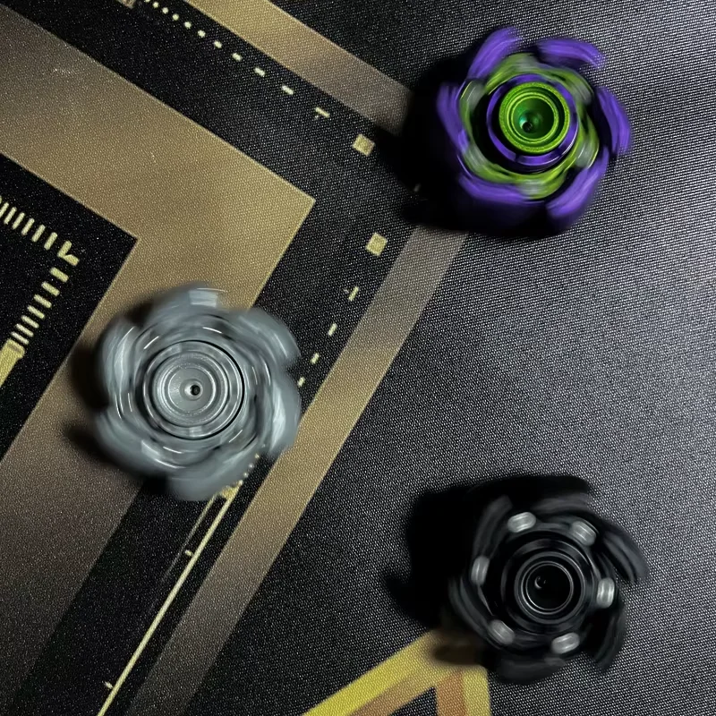 Linkage Fidget Spinner - جيروسكوبي صامت لتخفيف التوتر، لعبة حسية ADHD والتوحد، هدية رائعة للبالغين والأطفال