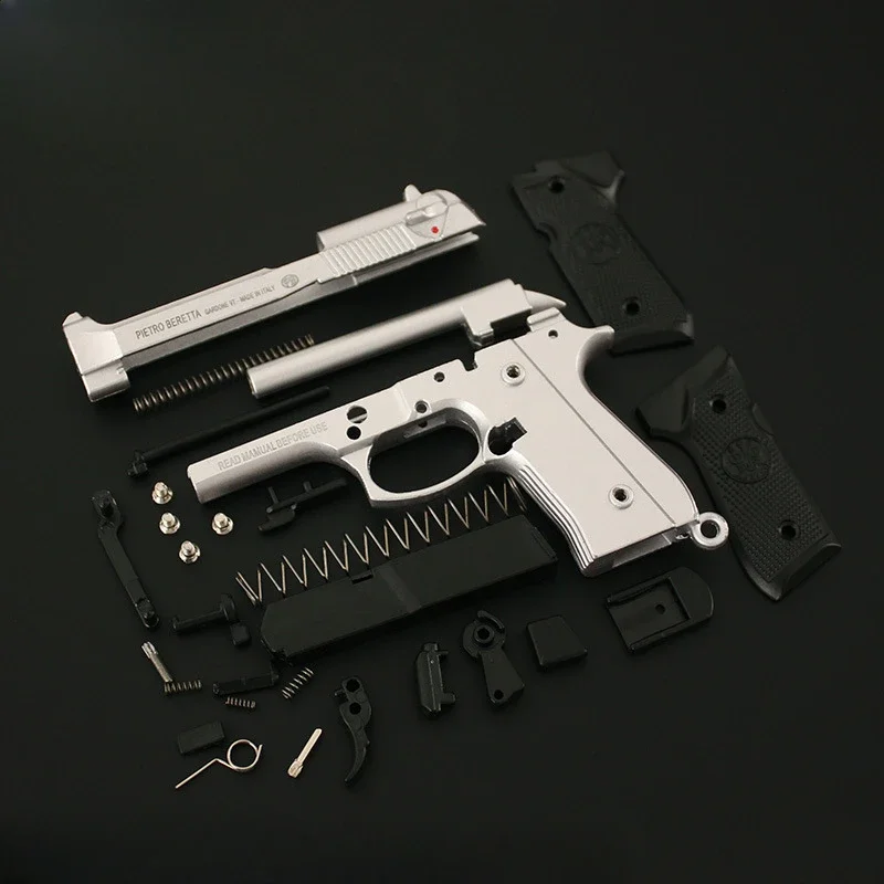 1:3 Colt 1911 Beretta 92f Alloy Model Toy Grab Keychain Chicken Jedi Peripherals