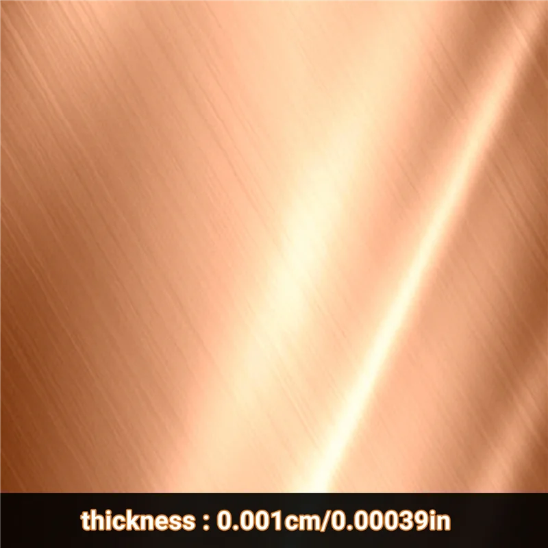 AC88-Copper Sheet Roll, Metal Foil Plate 1000Mm X 100Mm