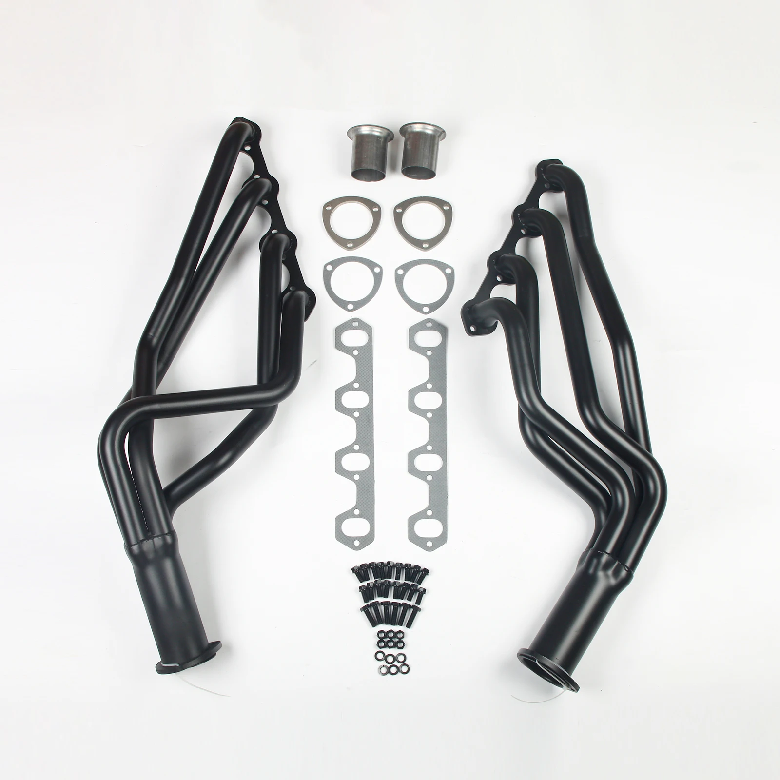 

Long Tube Headers For 66-73 Ford Mercury Black Paint