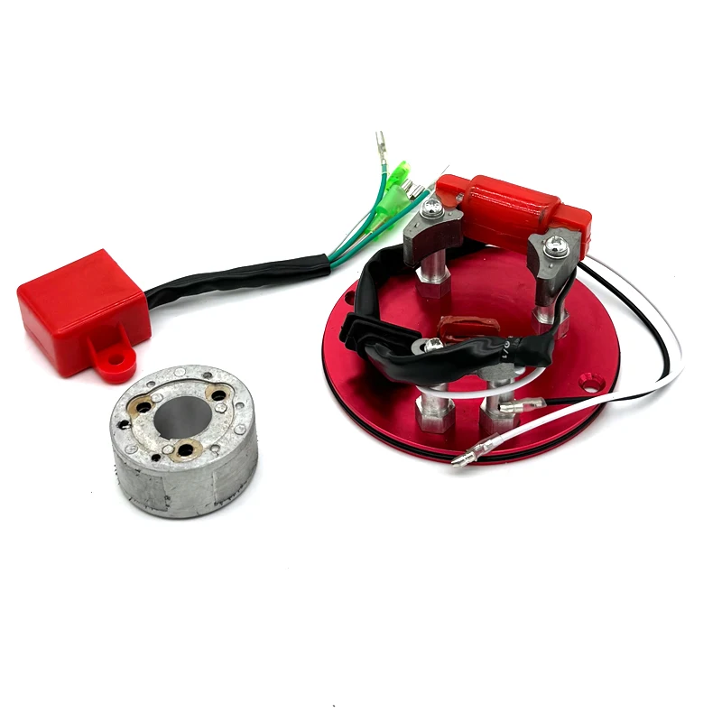 1 Set Motorcycle Magneto Coil Inner Rotor Stator Kit For LF YX 50/110/125/150/160CC Scooter Go Kart ATV Quad Horizontal Engine