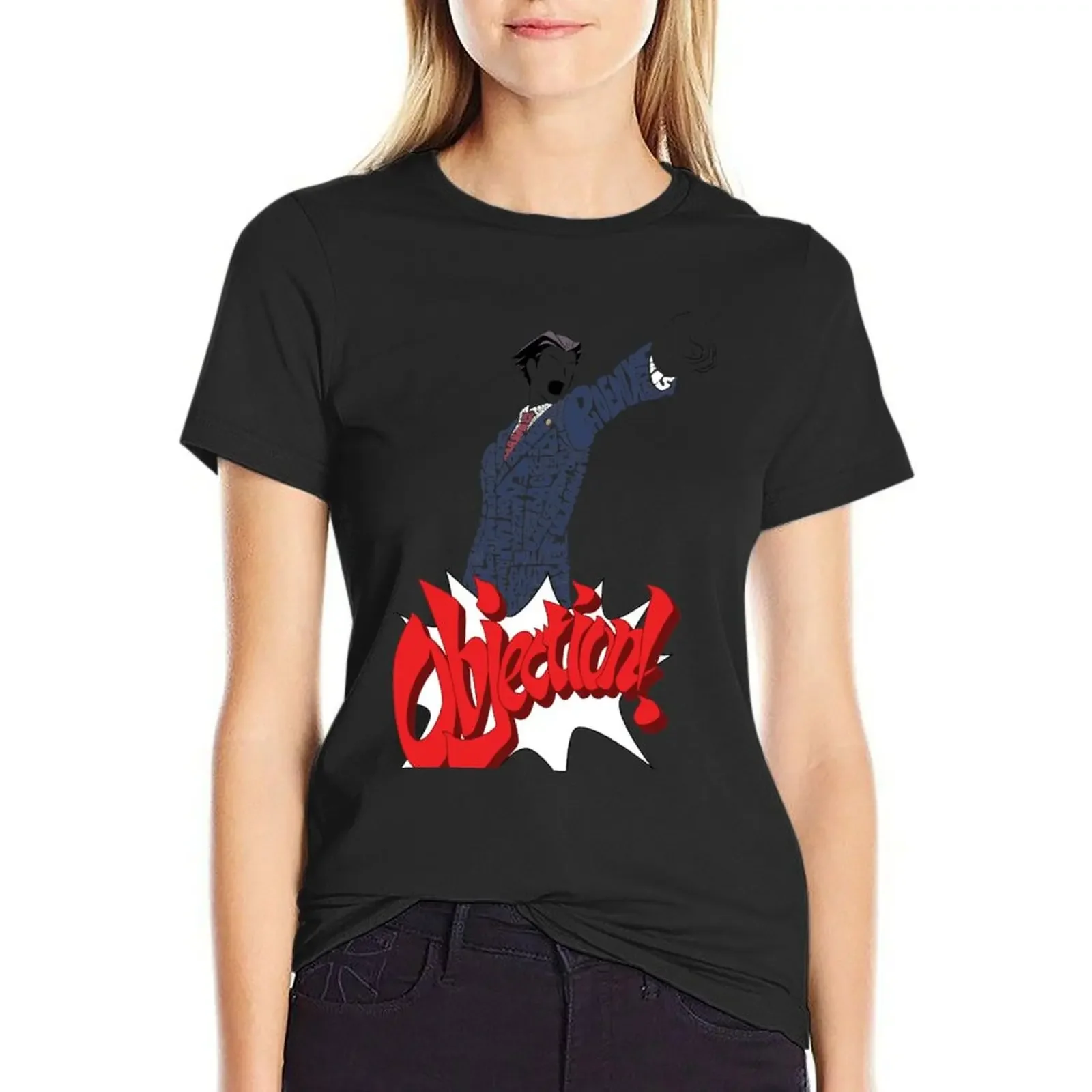 

Phoenix Wright Bits! T-Shirt anime sweat vintage clothes Woman fashion