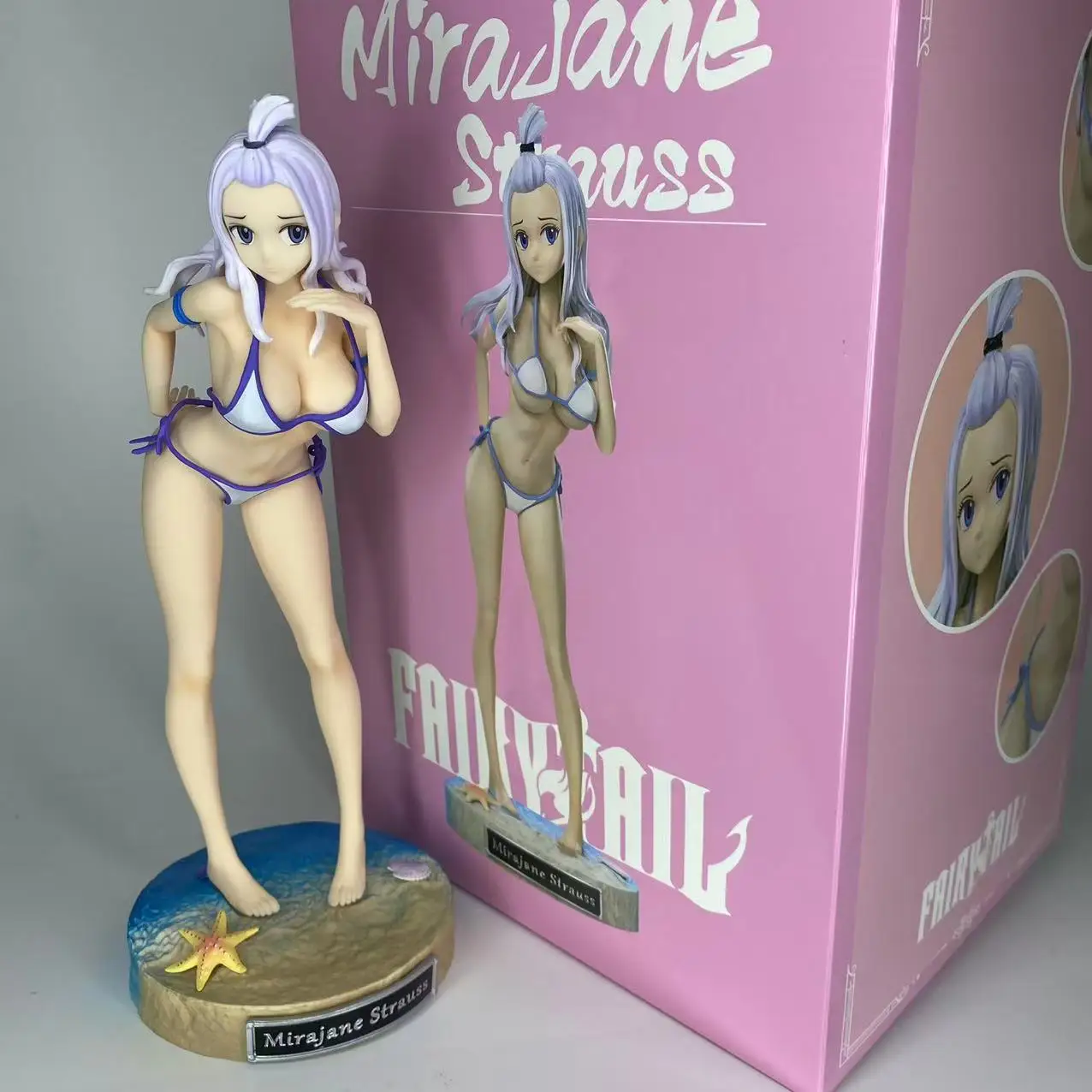 27cm fairy tail mirajane strauss maiô sexy anime menina figura de ação modelo boneca brinquedos presente