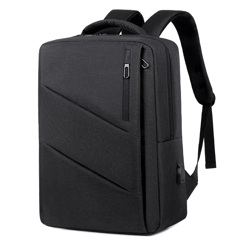 Travel Backpack Men Business Backpack School Expandable USB Bag Large Capacity Laptop Waterproof Fashion Backpack