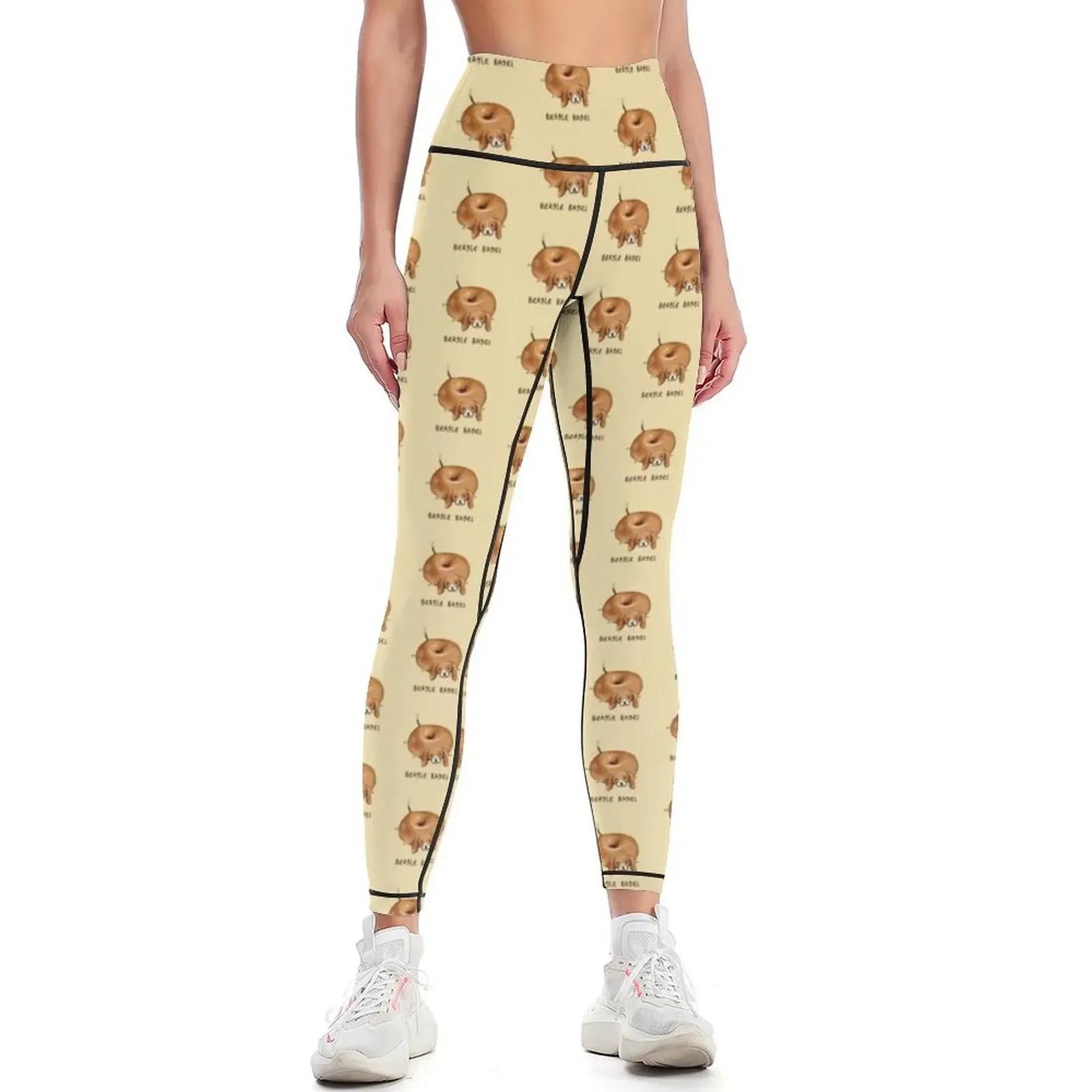 

Beagle Bagel Leggings legging pants raises butt Women's gym Female legging pants Sports female Womens Leggings