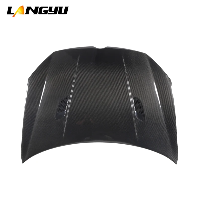 Car Accessories Front Bonnet Engine Cover GTI Style VW MK6 Golf6 Carbon Fiber Hood For volkswagens Golf 6 Engine Hoods