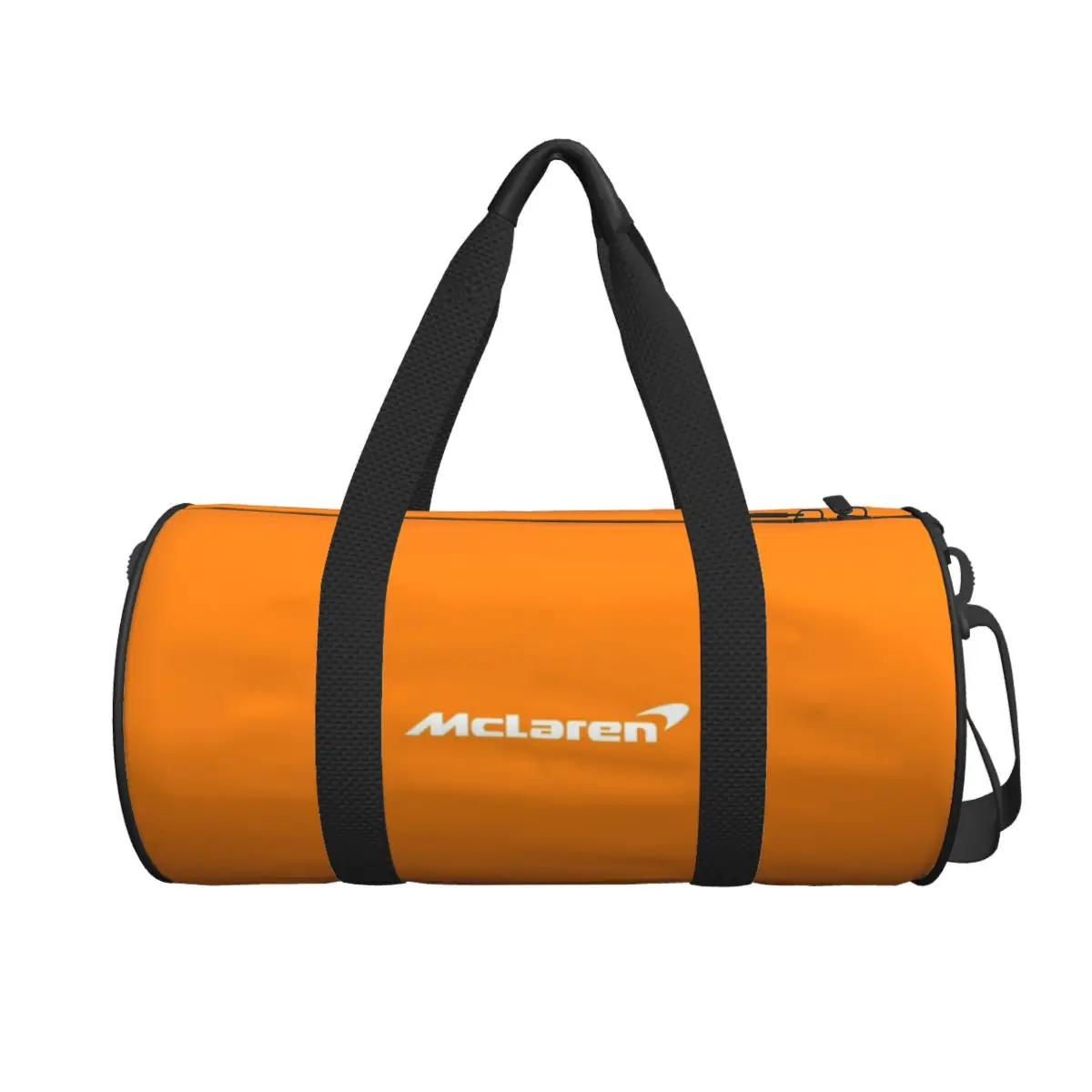 Orange-M-Mclaren Weekend Gym Yoga Luggage Bags Sport Duffle Bag Round Large Capacity Travel Duffel Bag