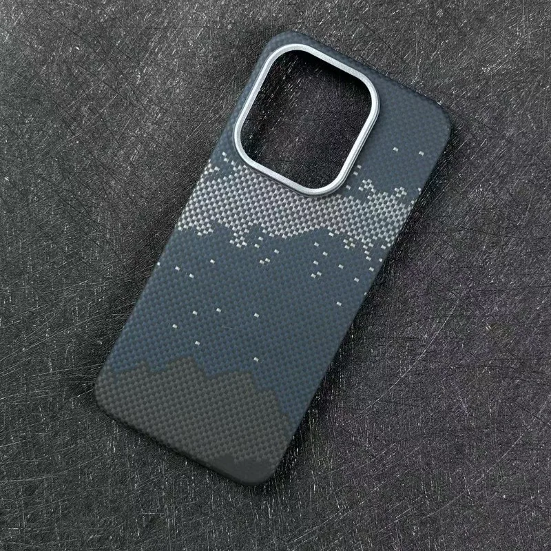 

Магнитный чехол для телефона Oppo Find X9 Pro из арамидного волокна, материал для телефона Oppo Find X9, ультратонкий защитный чехол из углеродного волокна