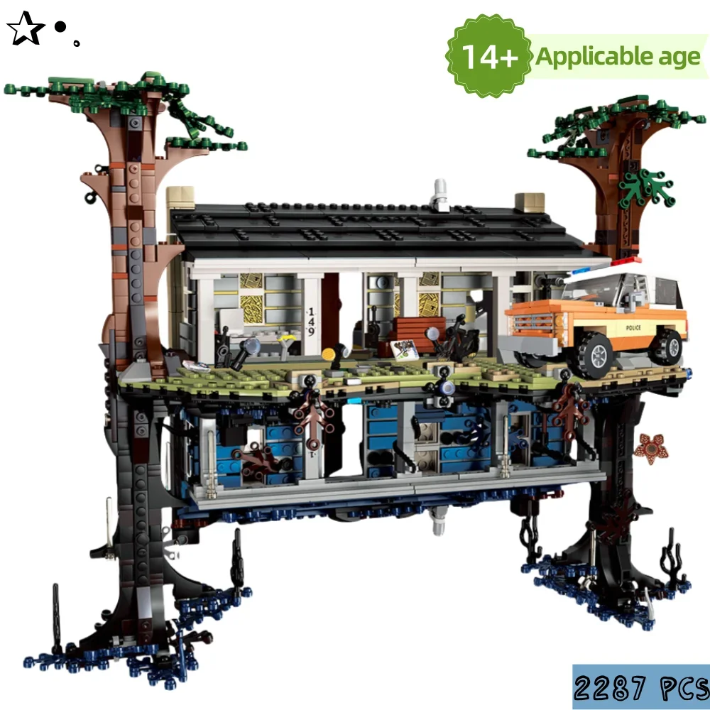 

new IN STOCK Compatible 75810 Upside Down Building Blocks Bricks Set Toys For Children Birthday Christmas Gifts 2499pcs