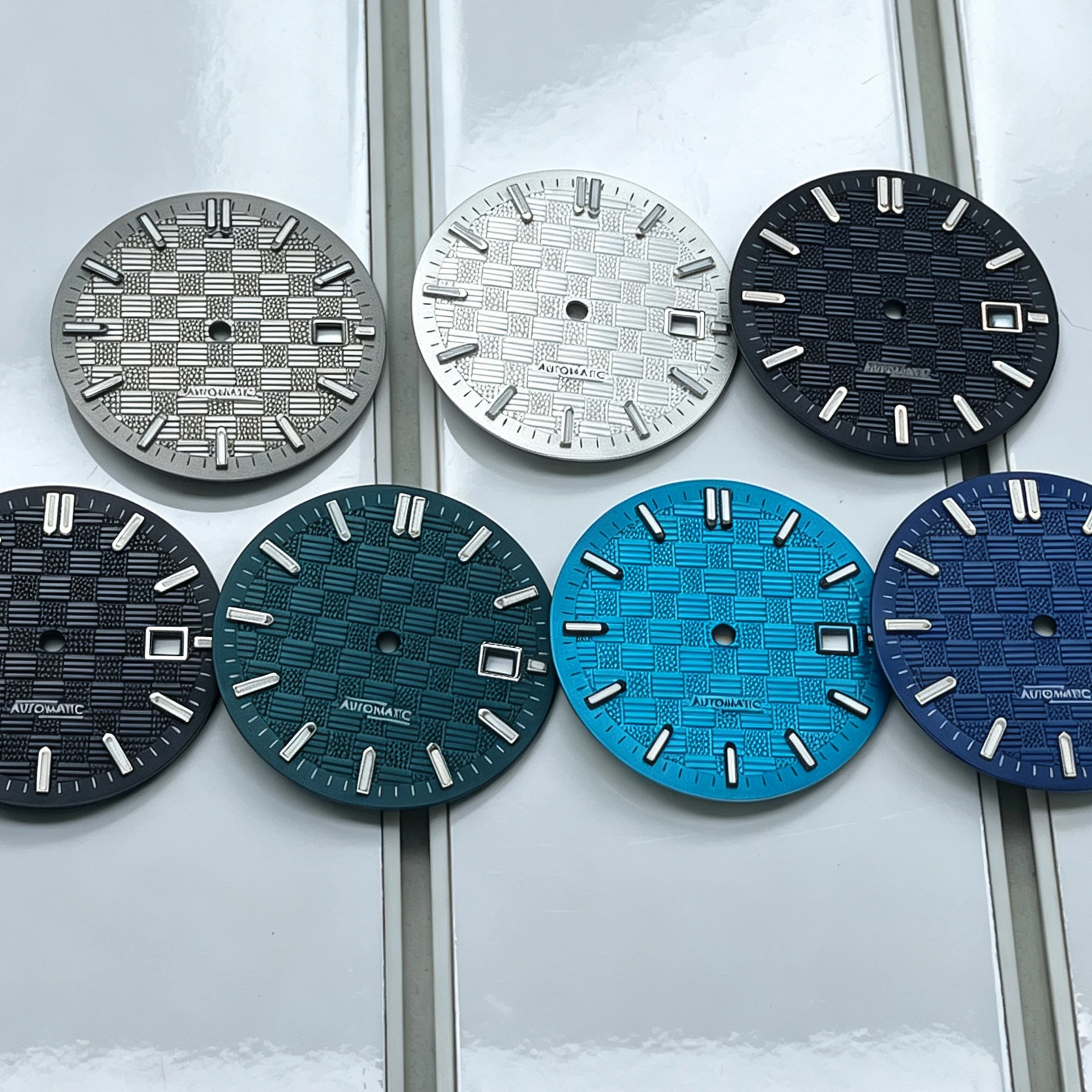 31mm Luminous Dial, 8215 Dial, Compatible with Mada 8215, 8205, 821A, DG 2813 ST1612 Movements, Watch Accessories