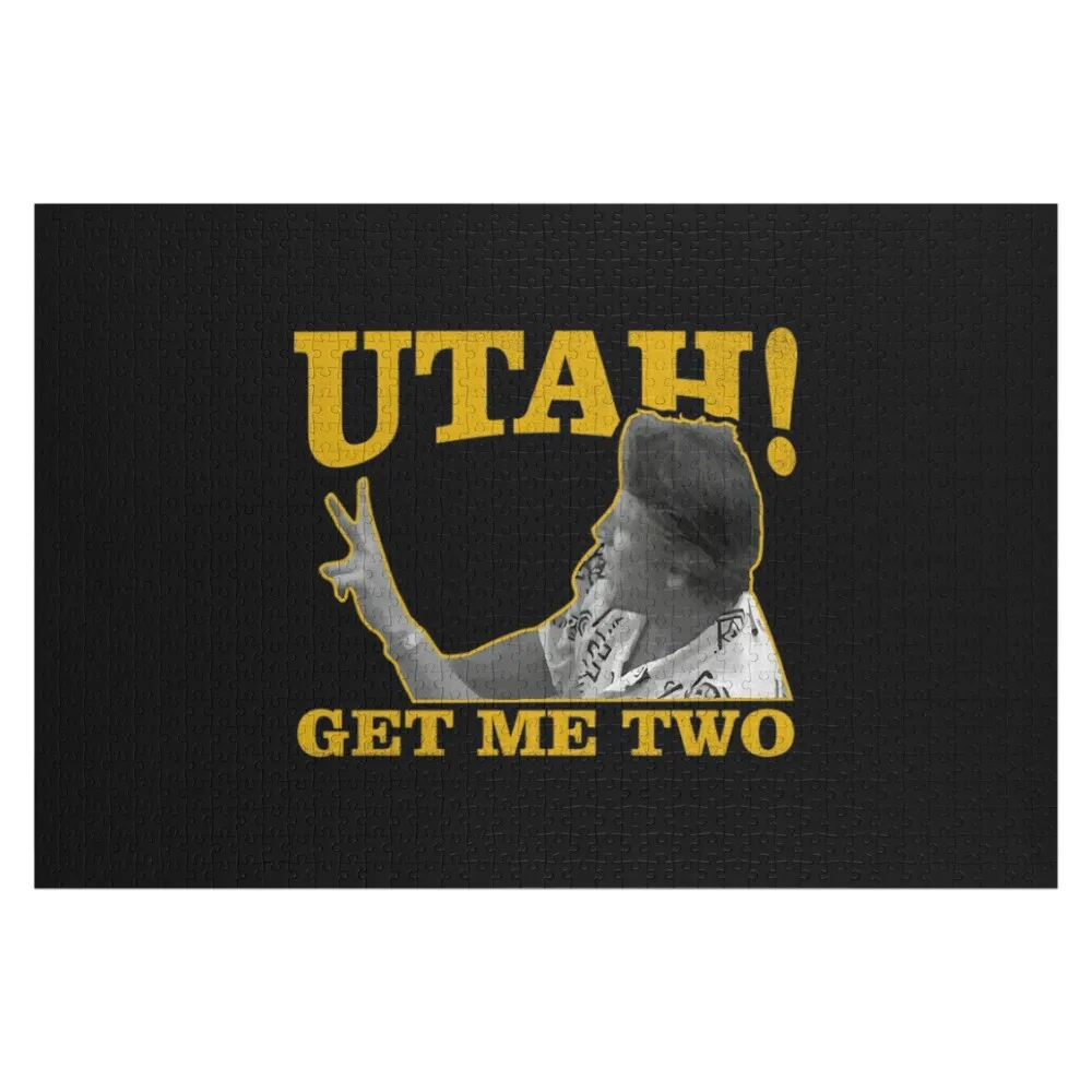 

utah get me two - Point Break Jigsaw Puzzle Personalized Kids Gifts Custom Novel Toys For Children 2022 Wood Name Puzzle