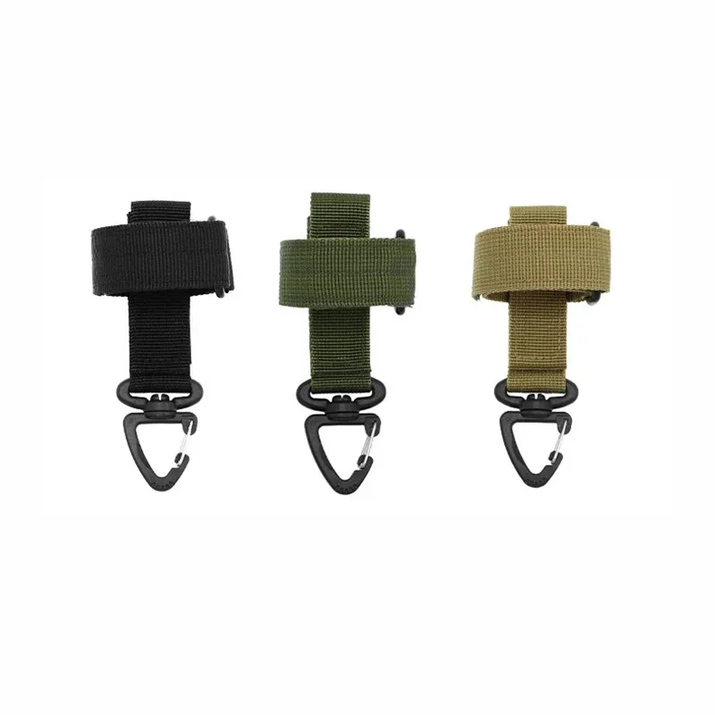 Nylon Webbing Luvas Táticas Fivela, Entusiastas Militares, Corda De Escalada, Fivela De Armazenamento De Triângulo, Cinto De Batalha