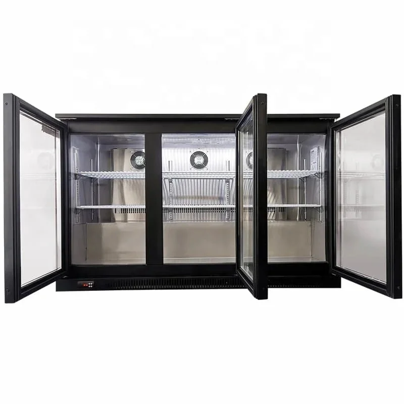 350L Mini Bar Beverage Fridge Bottle Cooler Refrigerator and Beer Freezer Back Bar Cooler for Counter Use Restaurant Bar