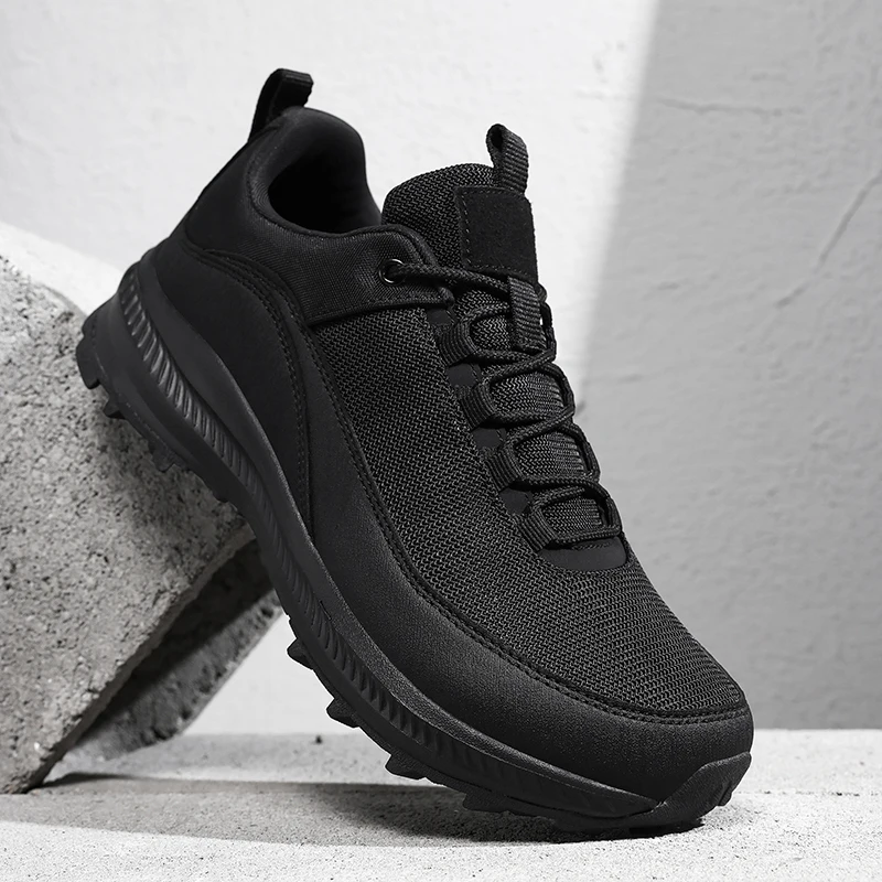 

Breathable Knitted Men's Vulcanized Shoes Male Slip-on Casual Shoes Fashion Comfortable Man Outdoor Running Footwear