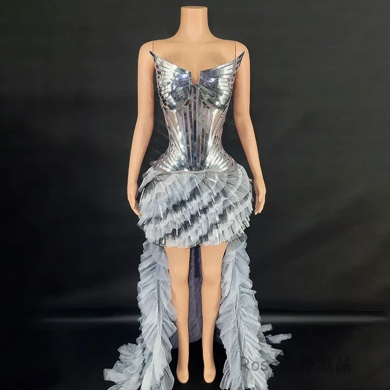 Luxury Evening Dress Host Singer Stage Performance Costume Party Show Runways Birthday Prom Celebrate Outfit