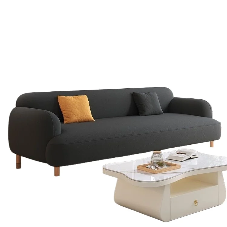 

Internet celebrity small apartment rental apartment living room small sofa, simple light luxury bedroom store sofa