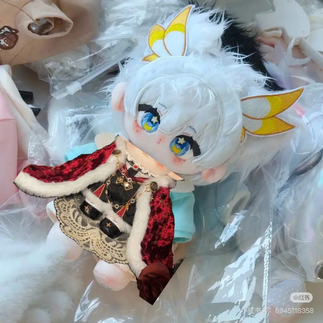 Recheado 20cm jogo anime céu: crianças da luz-shota-personagem traços corpo boneca de pelúcia brinquedo macio vestir-se algodão presente do miúdo