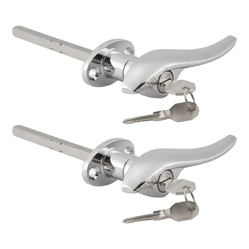 Multi-Purpose 2Pcs Car Door Outside Locking Handles MATCHING LOCKS For Ford 1932 3-Window Coupe For Ford 1933 1934 Passenger Car