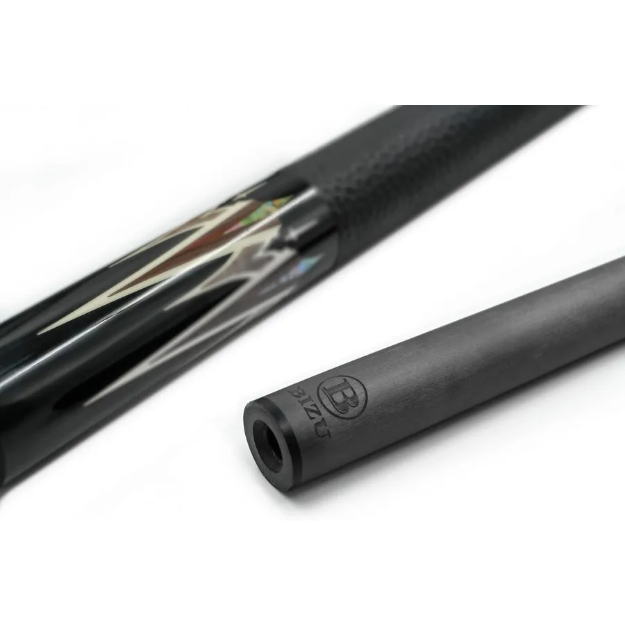 BIZU New Nebula 58 من ألياف الكربون لحمام السباحة مع غلاف جلدي من الألياف الدقيقة لرياضات الطاولة الداخلية الاحترافية وقبضة معززة و Du #4