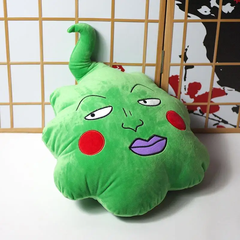 Stuffed Mob Psycho 100 Dimple Plush Pillow Anime Merchandise Creative Birthday Gift Soft Cushion for Friends