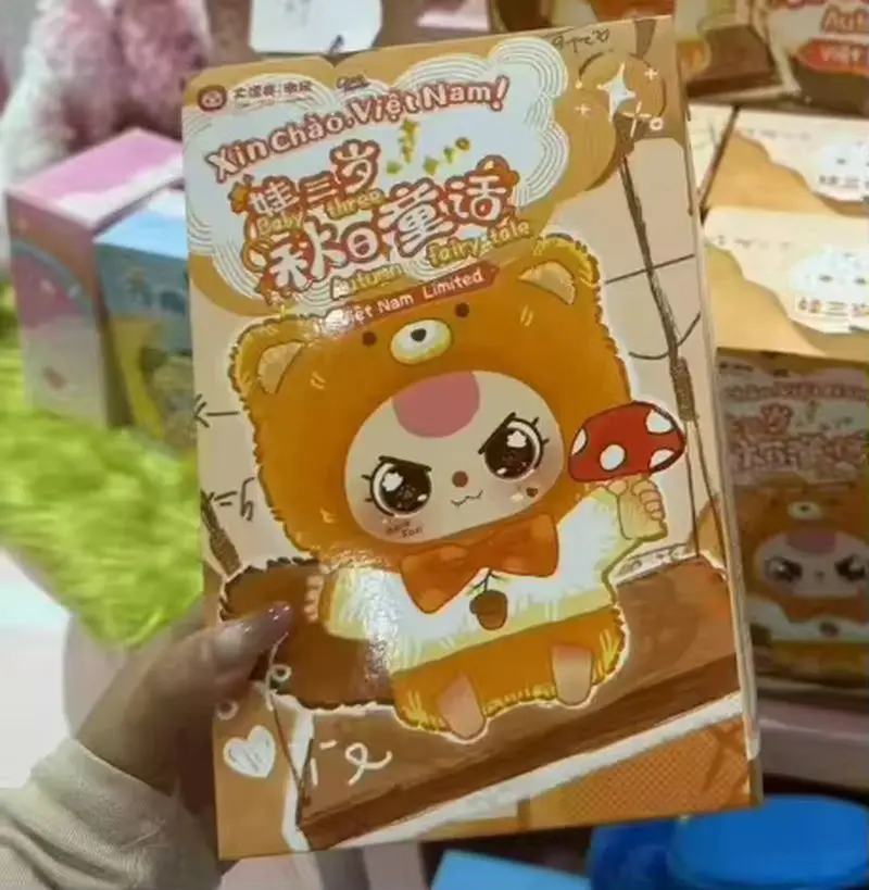 

Baby Three New Product Autumn Fairy Tale Series Internet Hot Selling Blind Box Plush Genuine Blind Box Trendy Play Handmade