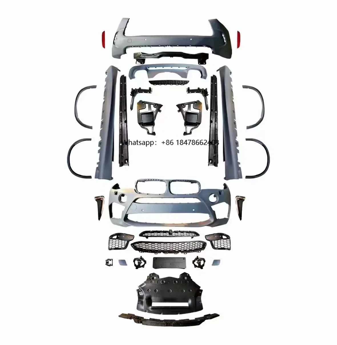 Factory Original Car Bumper for X5 Surround F15 Modified Upgrade X5M Bodykit Front Bumper Rear Bumper Assembly Body Kit