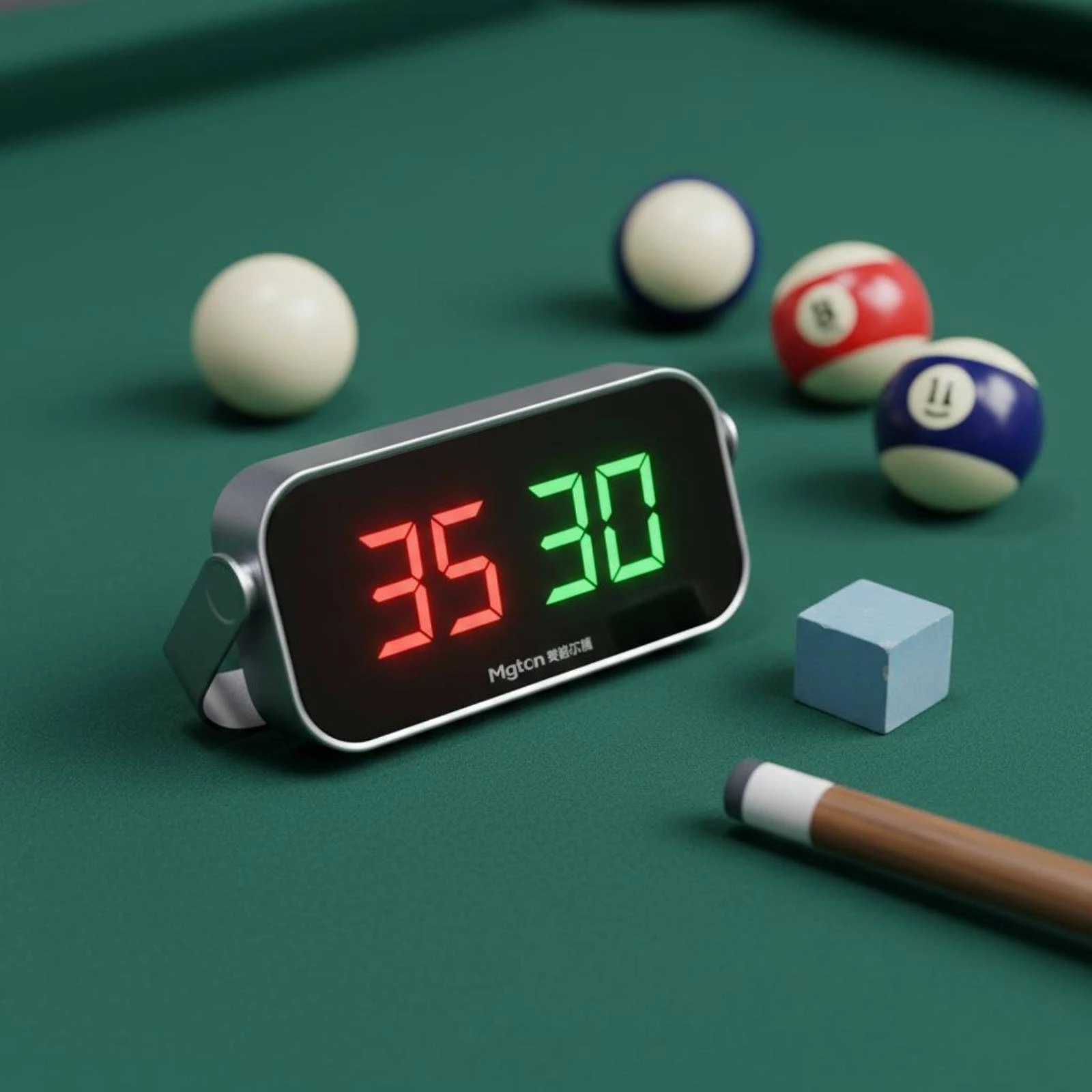 Tabletop Billiards Score Display Segmented Digits Tabletop Scoreboard Digital Scoreboard Compact Sports Equipment for Pool Table view 6