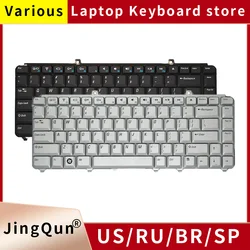 New US/English RU/Russian Laptop Keyboard For Dell Inspiron 1545 1520 1420 1400 PP41L M1330 M1550 NK750 PP25L PP29L PP22L