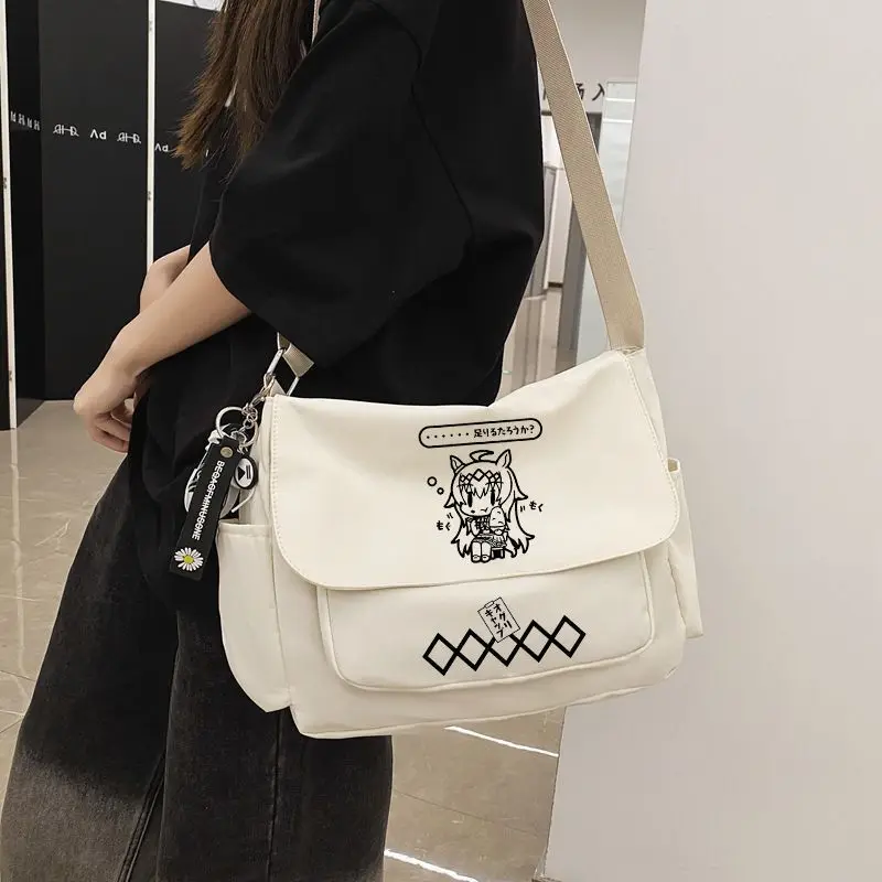 

Jockey Girl Crossbody 2024 New Student Tutoring Bag Handbag Ins Style Simple Women ANI