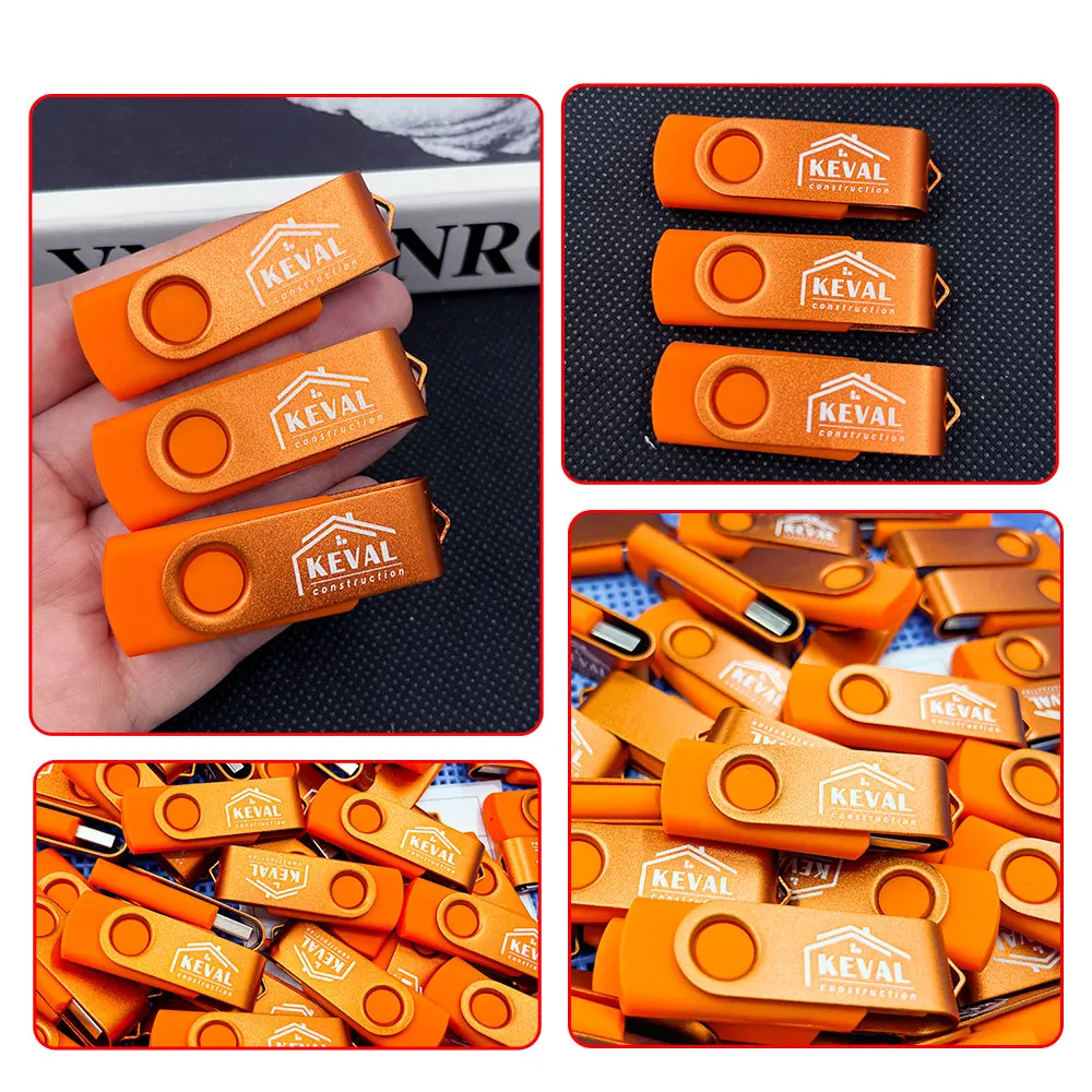 10pcs/lot USB 2.0 USB Flash Drive Flash Memory Card 32GB Pendrive 64GB USB Stick 4GB 8GB 16GB Memory Stick U Disk Free Logo 2GB