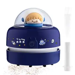 Cute Vacuum For Desks Portable Cordless Cartoon Vacuum Cute Energy Saving Handheld Cordless Battery Operated Desktop Duster For