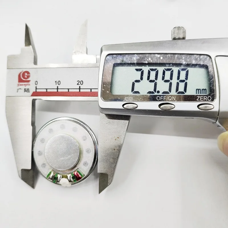 2pc Hifi 30mm Headset Driver 32ohm 1inch Headphone Speaker Unit For Bluetooth Over Ear Earphone diy With Metal Mesh New Arrivals