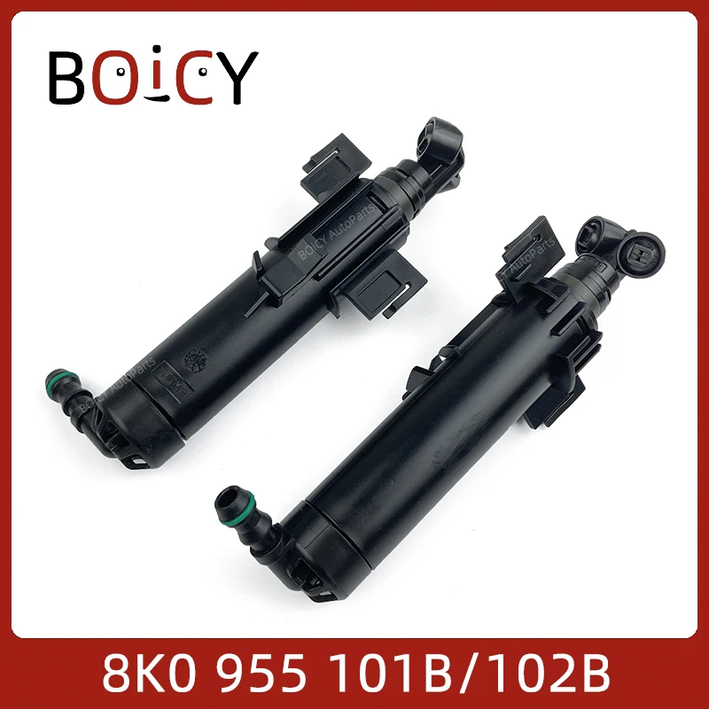 

BOICY Left & Right Side Headlight Cleaning Washer Nozzle Pump for Audi A4/S4 Avant/quattro A4 allroad 8K0955101B 8K0955102B