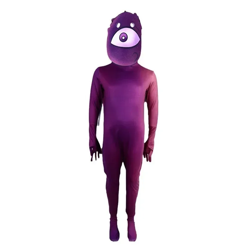 2024 New Arrival Game Doors Kids Boy Seek Cosplay Adult Family Ambush Halloween Costume Jumpsuit Hood Set