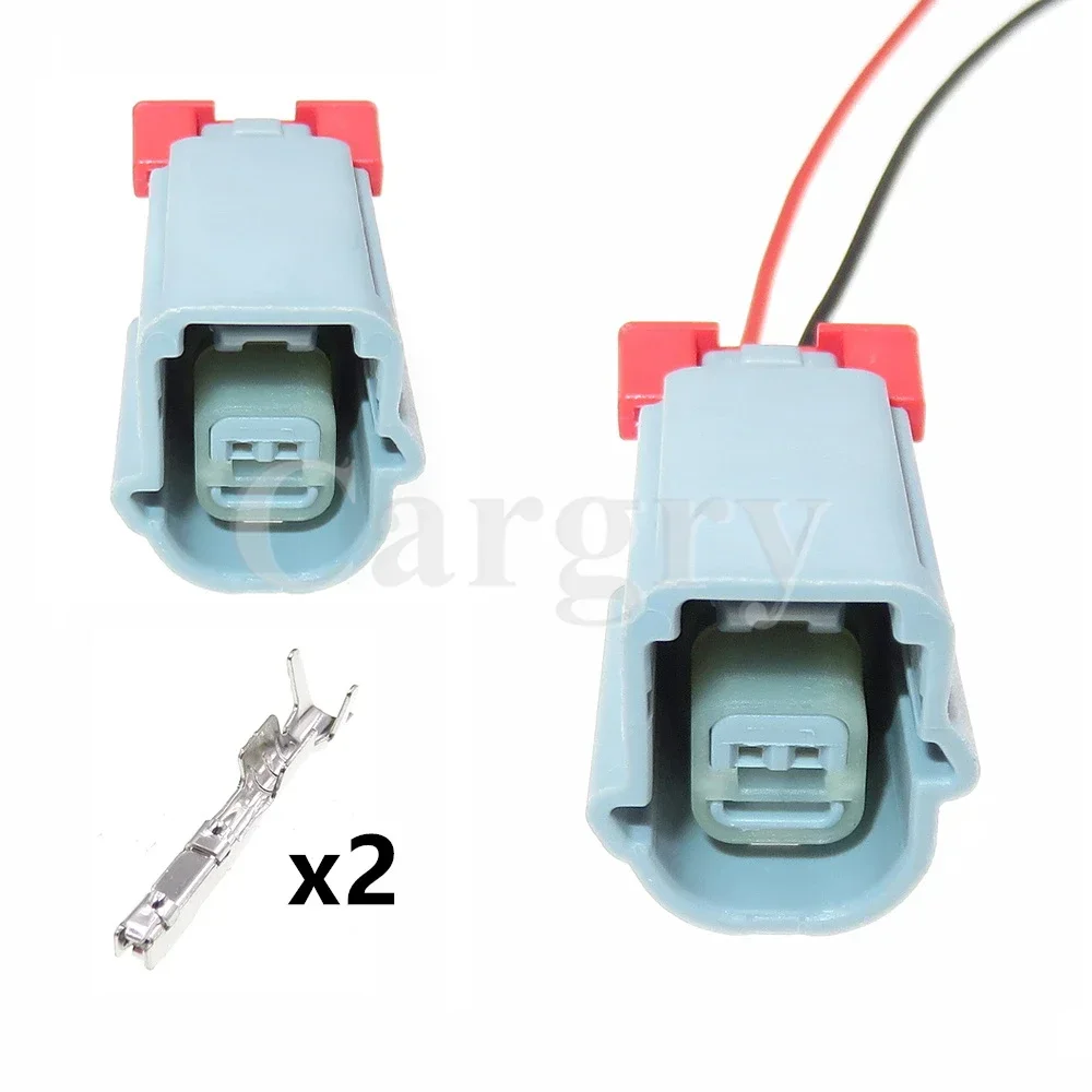 

1 Set 2P AC Assembly Car Small Current Cable Harness Waterproof Connector Auto Plastic Housing Electrical Socket with Wires