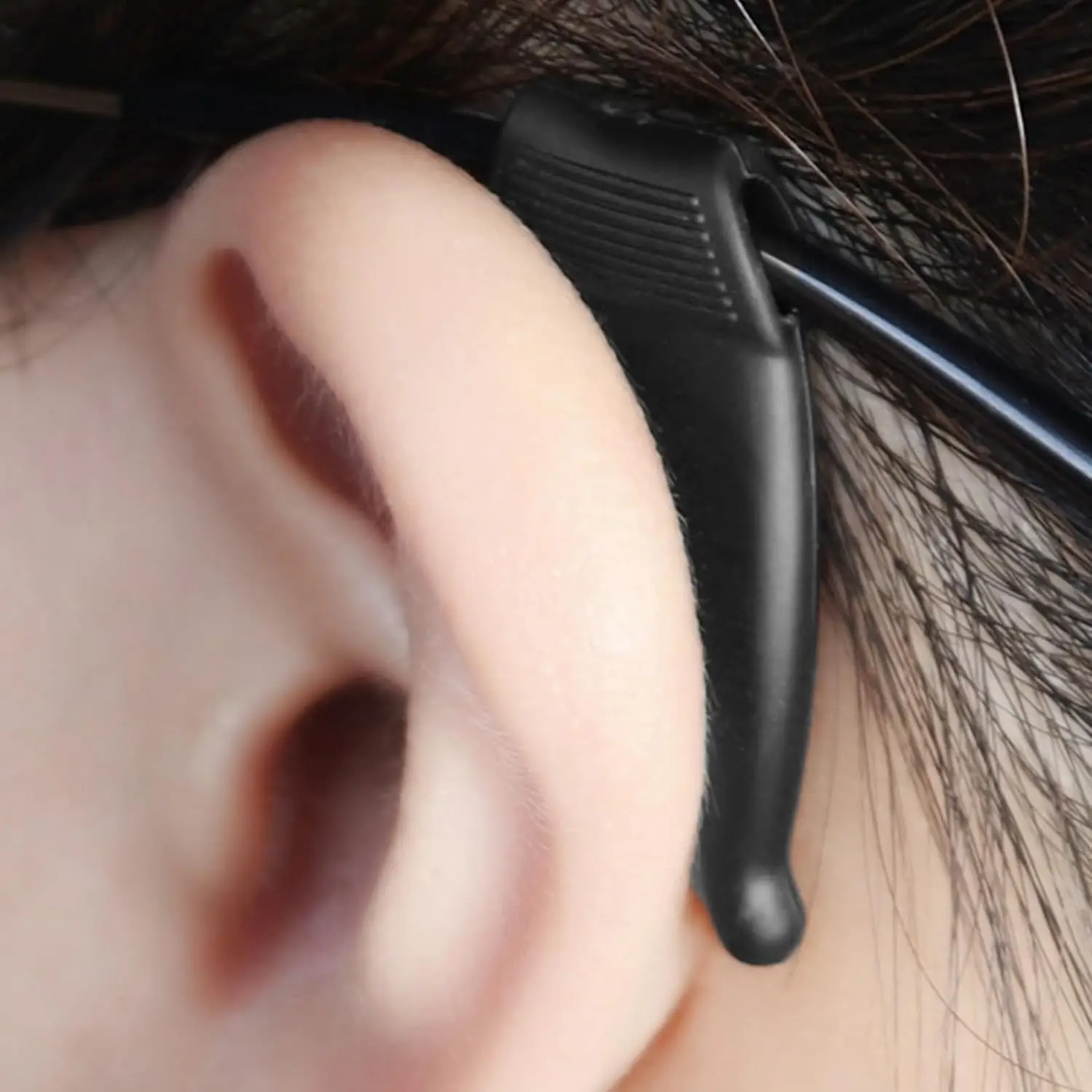 6 pairs of ear rests for glasses, glasses frames, suitable for sports use, applicable to sunglasses and reading glasses.